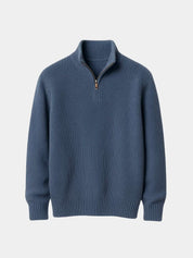 Classic Highland Quarter-Zip Sweater - Vailor & Veil