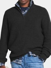 Classic Highland Quarter-Zip Sweater - Vailor & Veil