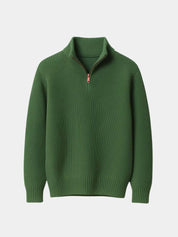 Classic Highland Quarter-Zip Sweater - Vailor & Veil