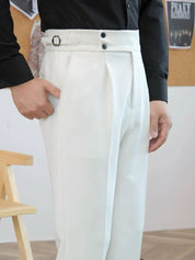 Classic Italia Sidetab Elastic Trousers - Vailor & Veil