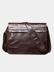Classic Messenger Leather Bag - Vailor & Veil