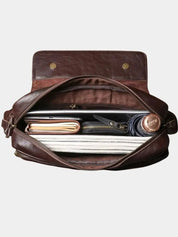 Classic Messenger Leather Bag - Vailor & Veil