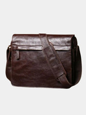 Classic Messenger Leather Bag - Vailor & Veil