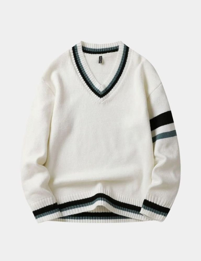 Classic V-Neck Sweater - Vailor & Veil