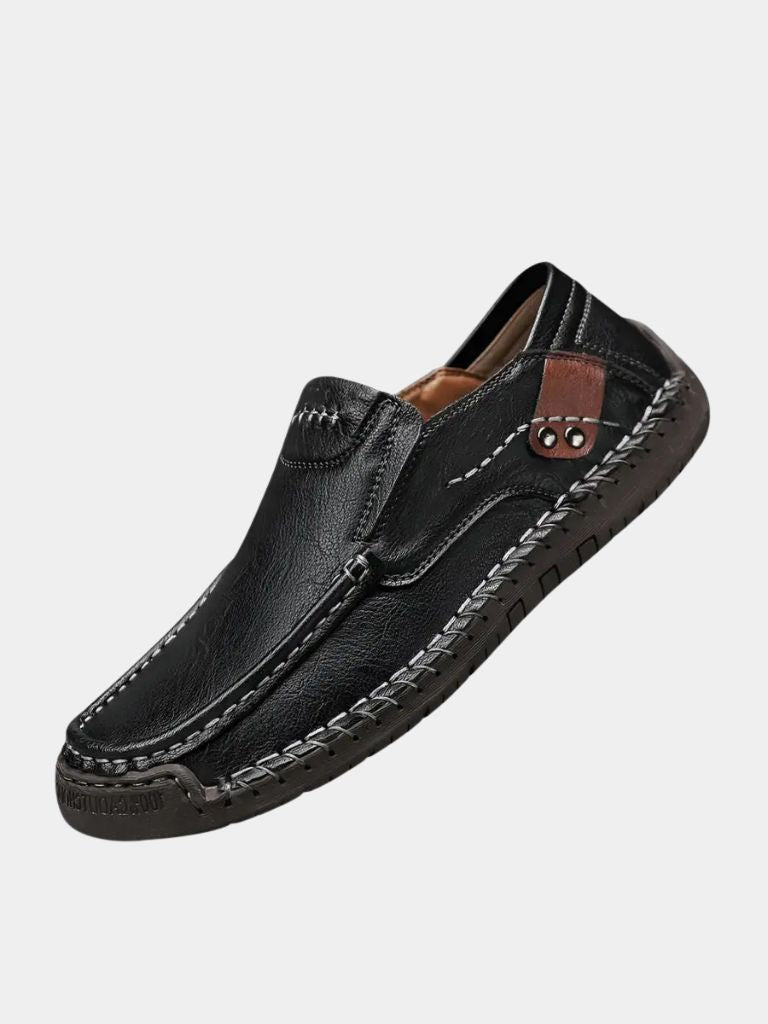 Comfortable Leather Moccasins Shoes - Vailor & Veil
