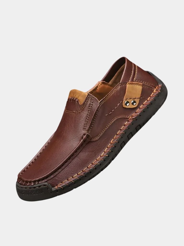 Comfortable Leather Moccasins Shoes - Vailor & Veil