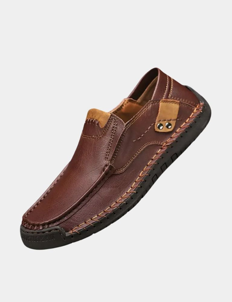 Comfortable Leather Moccasins Shoes - Vailor & Veil
