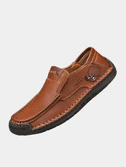 Comfortable Leather Moccasins Shoes - Vailor & Veil
