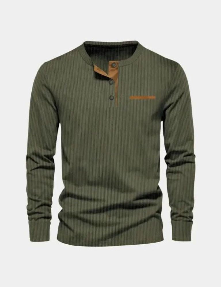 Corduroy Long Sleeve T-Shirt - Vailor & Veil