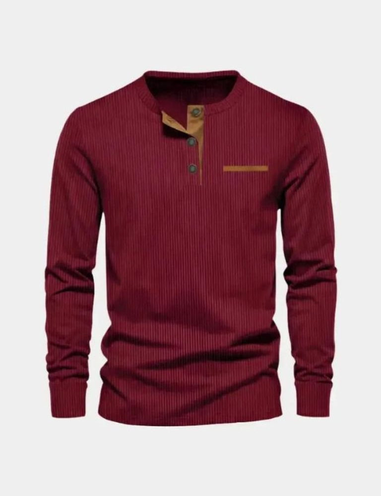 Corduroy Long Sleeve T-Shirt - Vailor & Veil