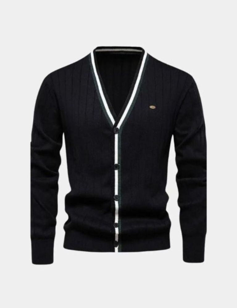 Cotton Button-Up Cardigan Sweater - Vailor & Veil