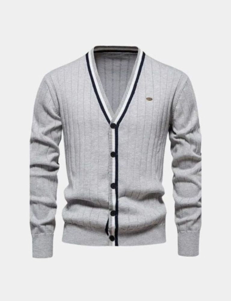 Cotton Button-Up Cardigan Sweater - Vailor & Veil