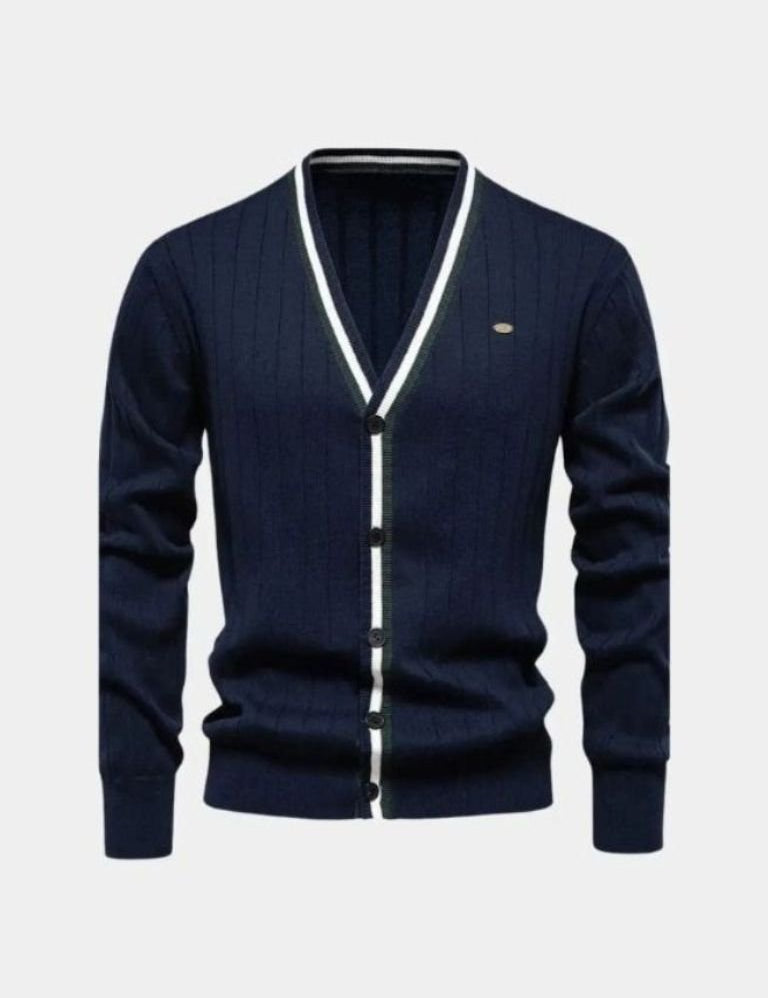 Cotton Button-Up Cardigan Sweater - Vailor & Veil