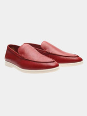 Cowhide Leather Loafers - Vailor & Veil