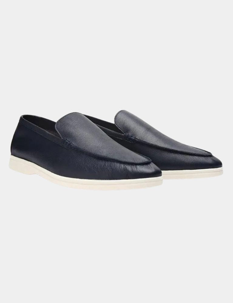 Cowhide Leather Loafers - Vailor & Veil