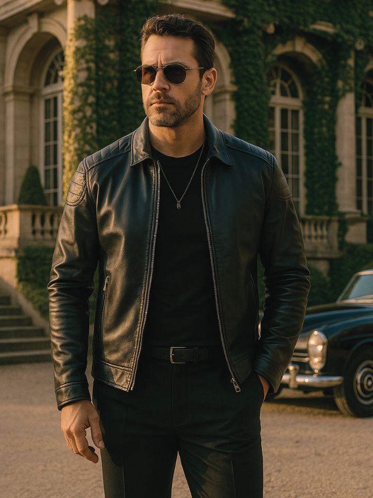 Crusader Leather Jacket – Vailor & Veil