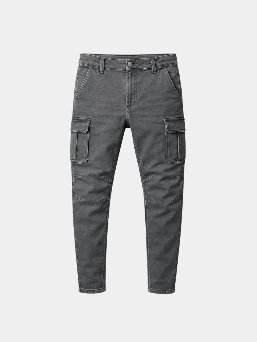 Denim Jeans Cargo Trousers - Vailor & Veil