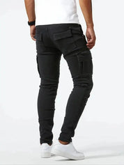 Denim Jeans Cargo Trousers - Vailor & Veil