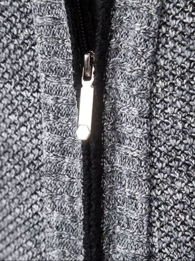 Elegant Full-Zip Sweater Vest - Vailor & Veil