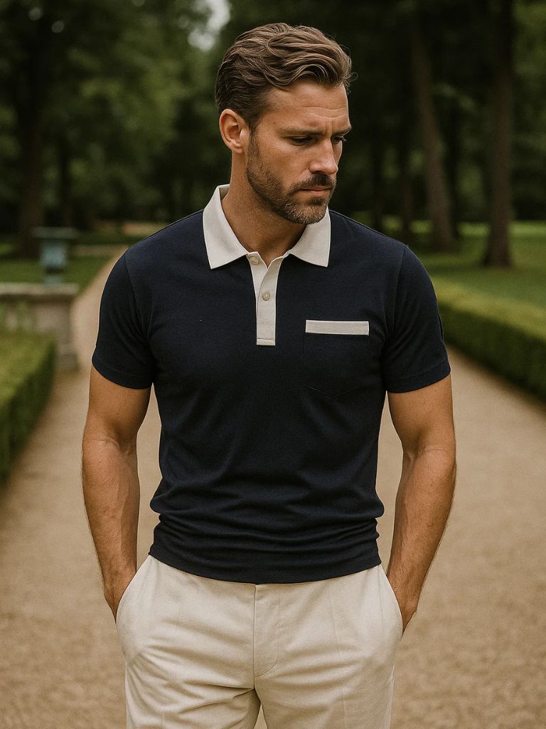 Elegant Golf Polo Shirt - Vailor & Veil