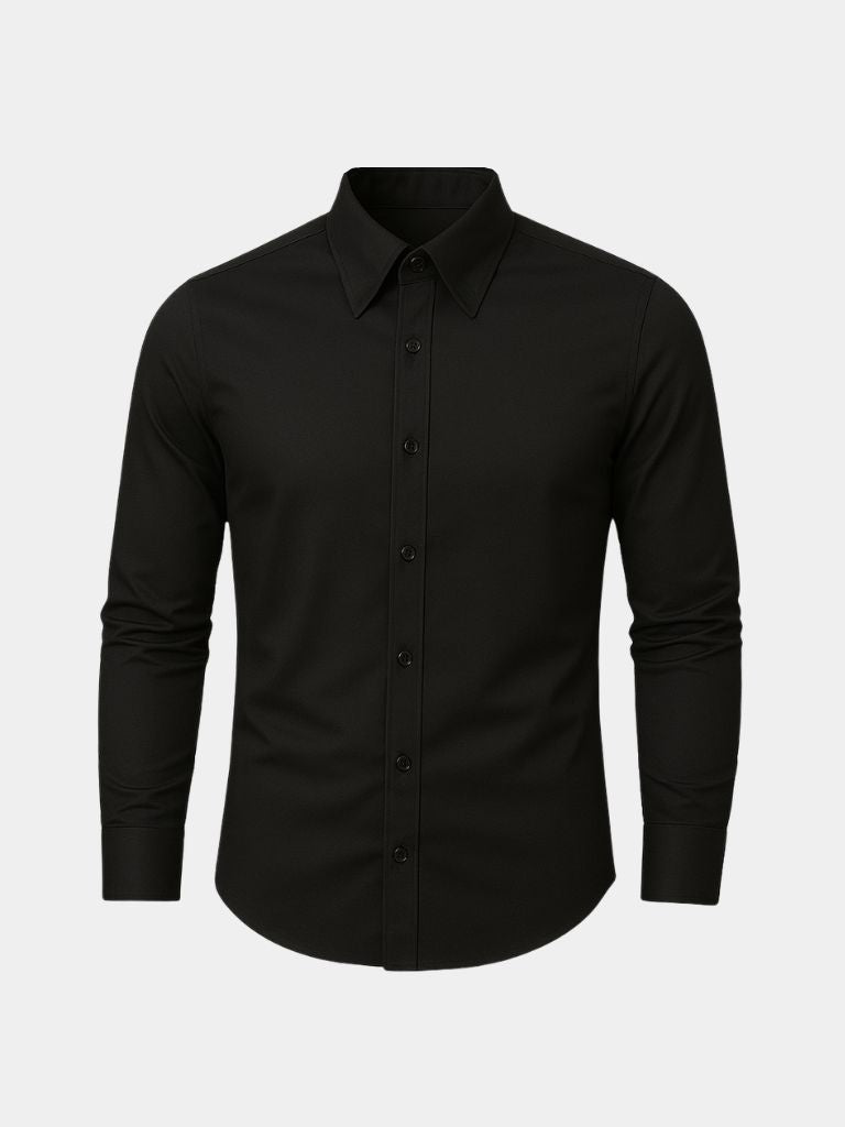 Elegant Spearpoint Collar Shirt - Vailor & Veil