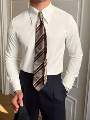 Elegant Spearpoint Collar Shirt - Vailor & Veil