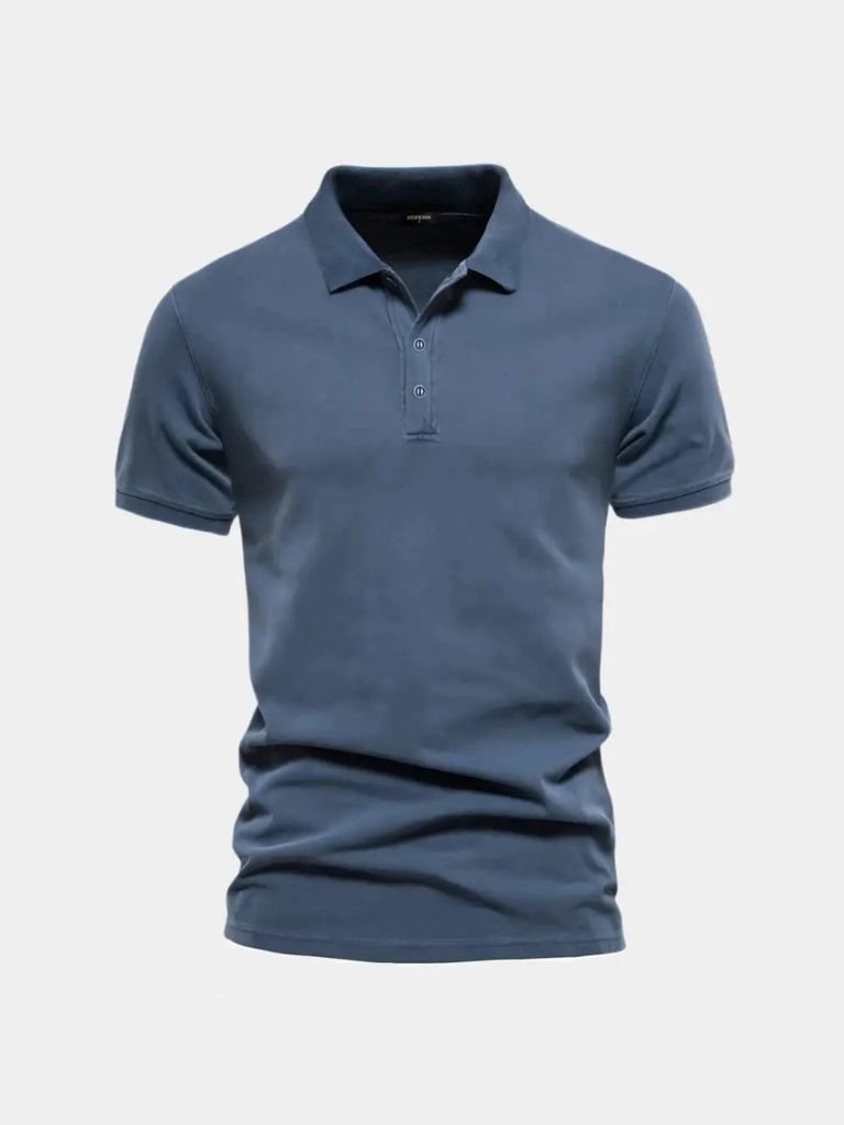 Essential Cotton Polo Shirt - Vailor & Veil