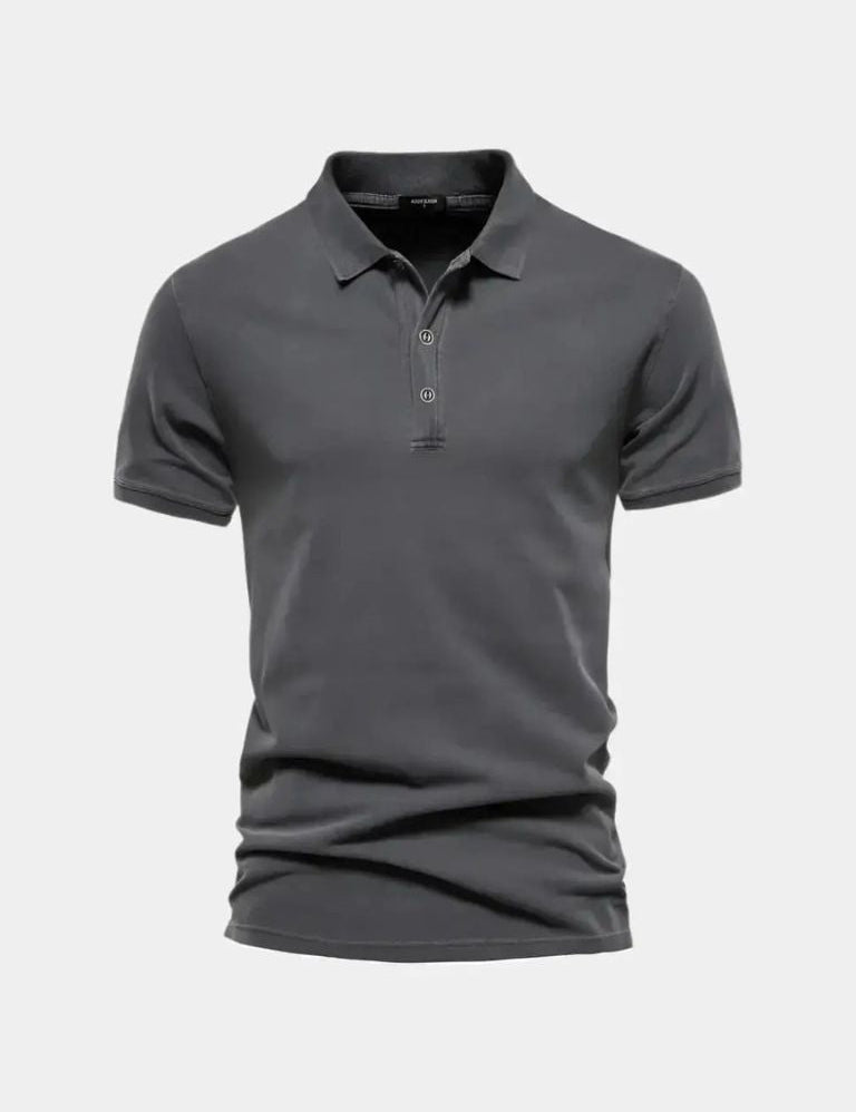 Essential Cotton Polo Shirt - Vailor & Veil
