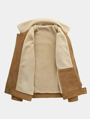 Essential Fleece Suede Jacket - Vailor & Veil