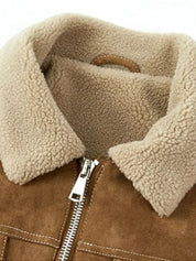 Essential Fleece Suede Jacket - Vailor & Veil