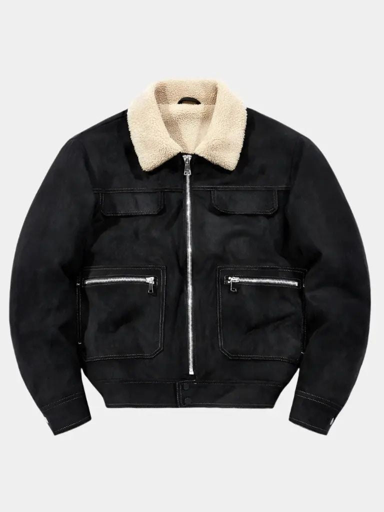 Essential Fleece Suede Jacket - Vailor & Veil