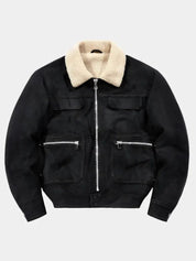 Essential Fleece Suede Jacket - Vailor & Veil