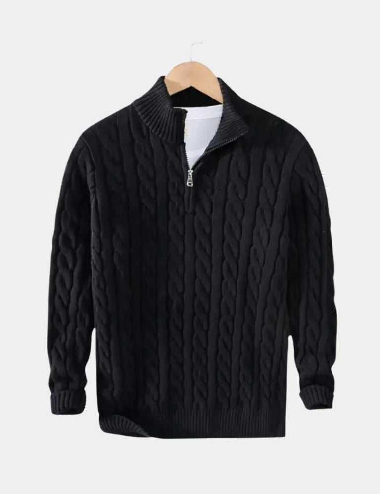 Essential Half Zip Sweater - Vailor & Veil