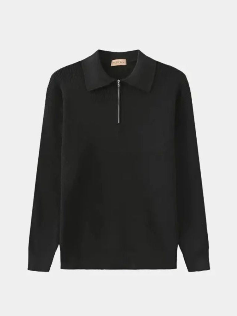Essential Half Zip Sweater - Vailor & Veil