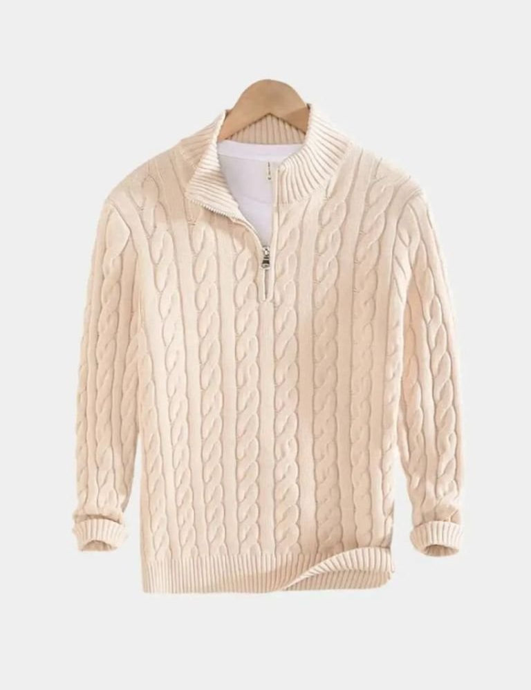 Essential Half Zip Sweater - Vailor & Veil