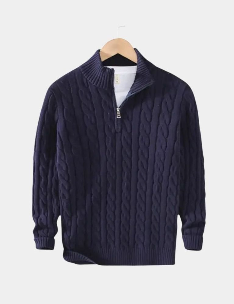 Essential Half Zip Sweater - Vailor & Veil