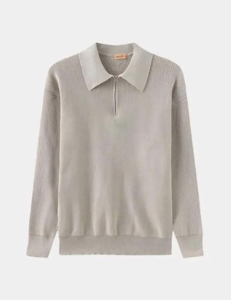 Essential Half Zip Sweater - Vailor & Veil