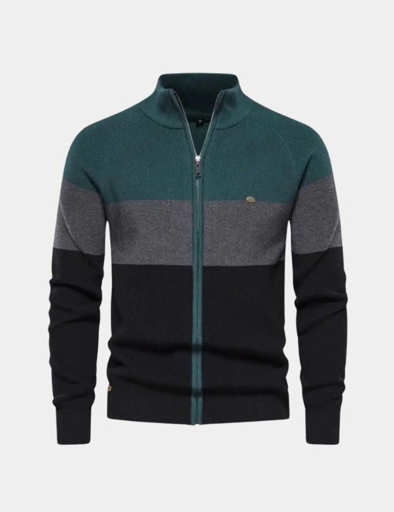 Essential Knit Zipper Sweater - Vailor & Veil