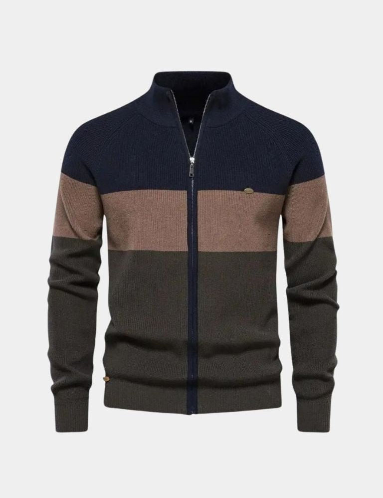 Essential Knit Zipper Sweater - Vailor & Veil