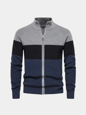 Essential Knit Zipper Sweater - Vailor & Veil