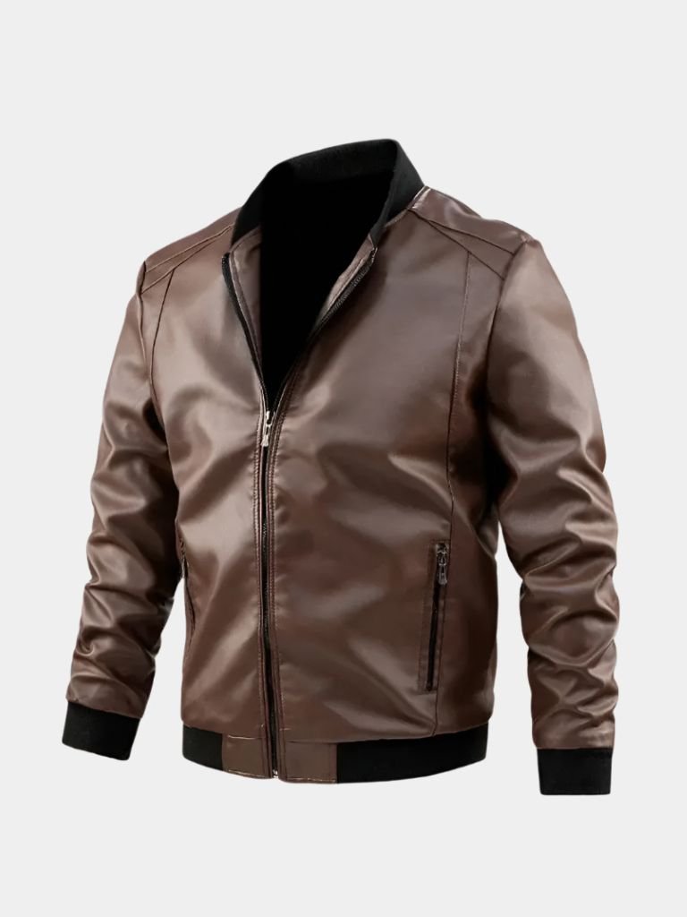 Essential Leather Jacket - Vailor & Veil