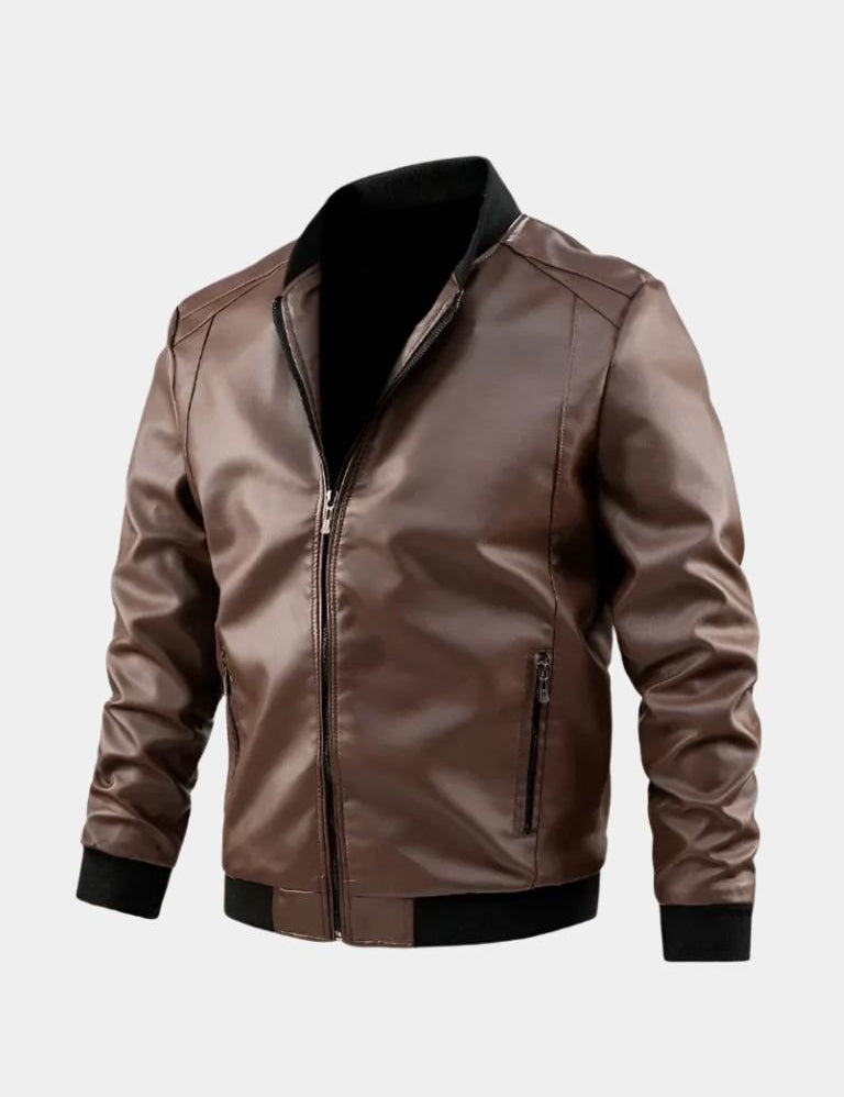 Essential Leather Jacket - Vailor & Veil