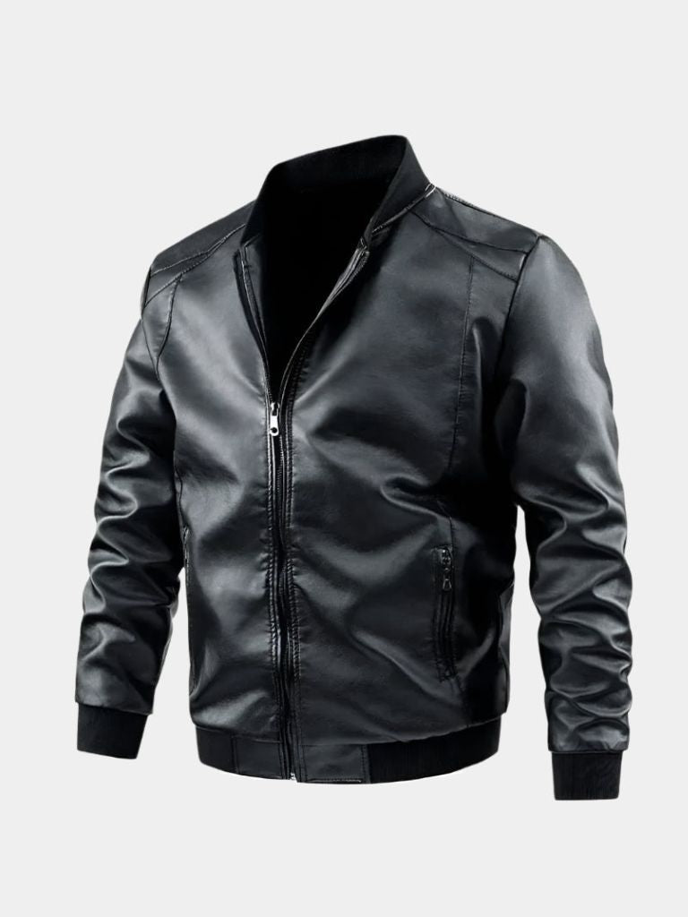 Essential Leather Jacket - Vailor & Veil