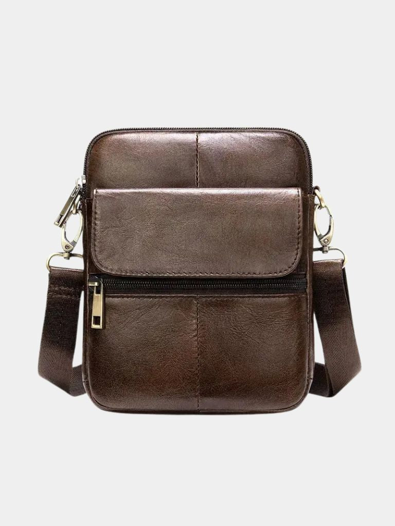 Essential Leather Shoulder Bag - Vailor & Veil