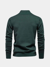 Essential Quarter-Zip Jumper Sweater - Vailor & Veil