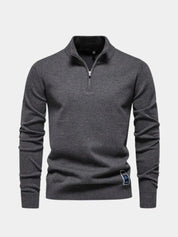 Essential Quarter-Zip Jumper Sweater - Vailor & Veil