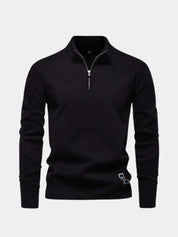 Essential Quarter-Zip Jumper Sweater - Vailor & Veil
