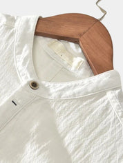 Essential Short Sleeve Linen Shirt - Vailor & Veil