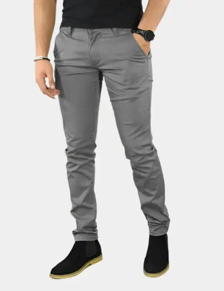 Essential Slim Fit Straight Trousers - Vailor & Veil