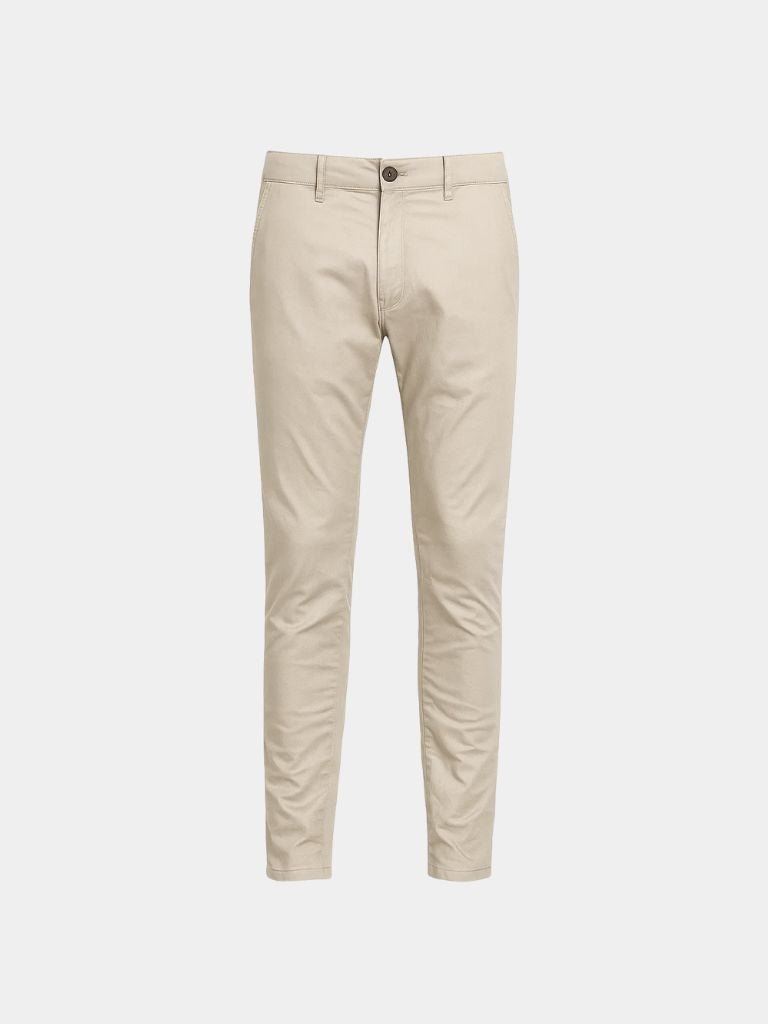 Essential Slim Fit Straight Trousers - Vailor & Veil